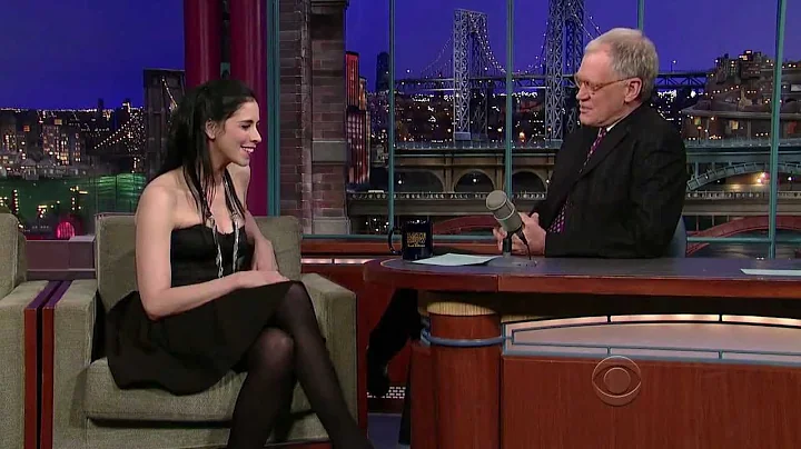 Sarah Silverman on David Letterman