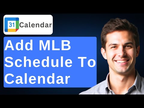 How To Add Any MLB Teams Schedule To Your Google Calendar [2026 Guide]