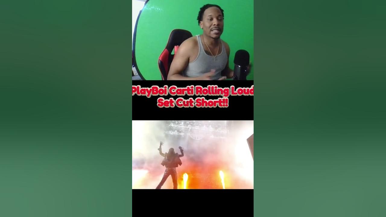 Playboi Carti Rolling Loud Set Cut Short Due to Rowdy Crowd - XXL