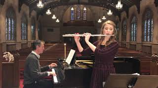 Video thumbnail of "O Come O Come Emmanuel/Flute and Piano/Jennifer and Matthew Mazzoni (Mazzoni Duo) Sheet Music Avail."