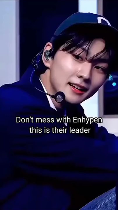 don't mess with enhypen, this is their Leader #jungwon