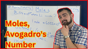 Moles, Avogadro