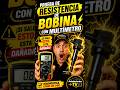 PRUEBA DE RESISTENCIA DE BOBINA CON MULTIMETRO!!! #electronicaautomotriz #automobile