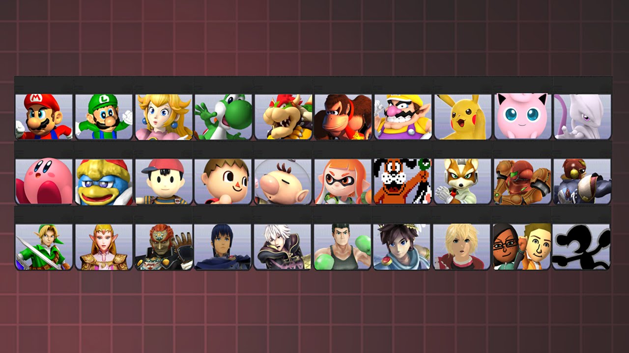 If Smash Had ONLY 30 Characters! - If Smash Had ONLY 30 Characters!

