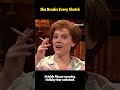 She Breaks Every Sketch