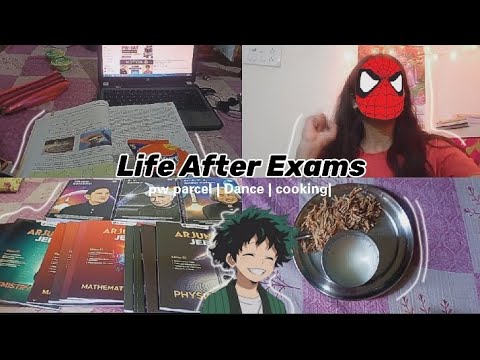 Life After Exams ✨!! | Cooking, Physics , Pw Jee Parcel 📦 | @StudySwiftVlogs