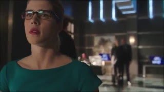 Arrow 4x13 Felicity get's her Father (The Calculator) arrested