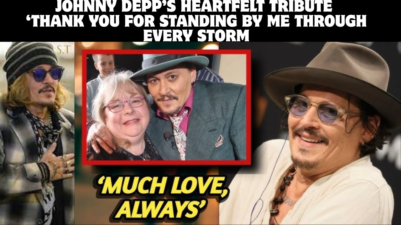 Johnny Depp Thanks Fans for Standing by Him Through Every Storm ...