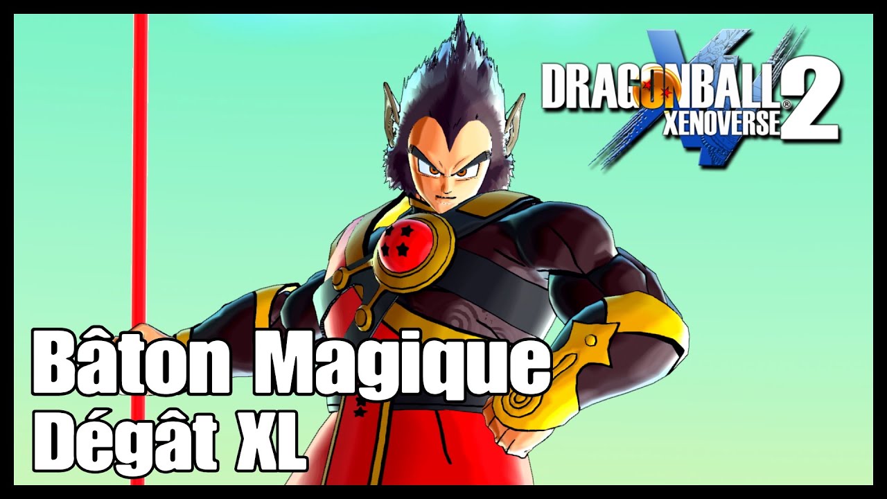 New Super Âme Bâton Magique Dégât XL & Pro du Bâton Cancel Dragon Ball  Xenoverse 2 [Sun Wukong] 