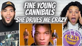 HIS VOICE?| FIRST TIME HEARING Fine Young Cannibals - She Drives Me Crazy REACTION
