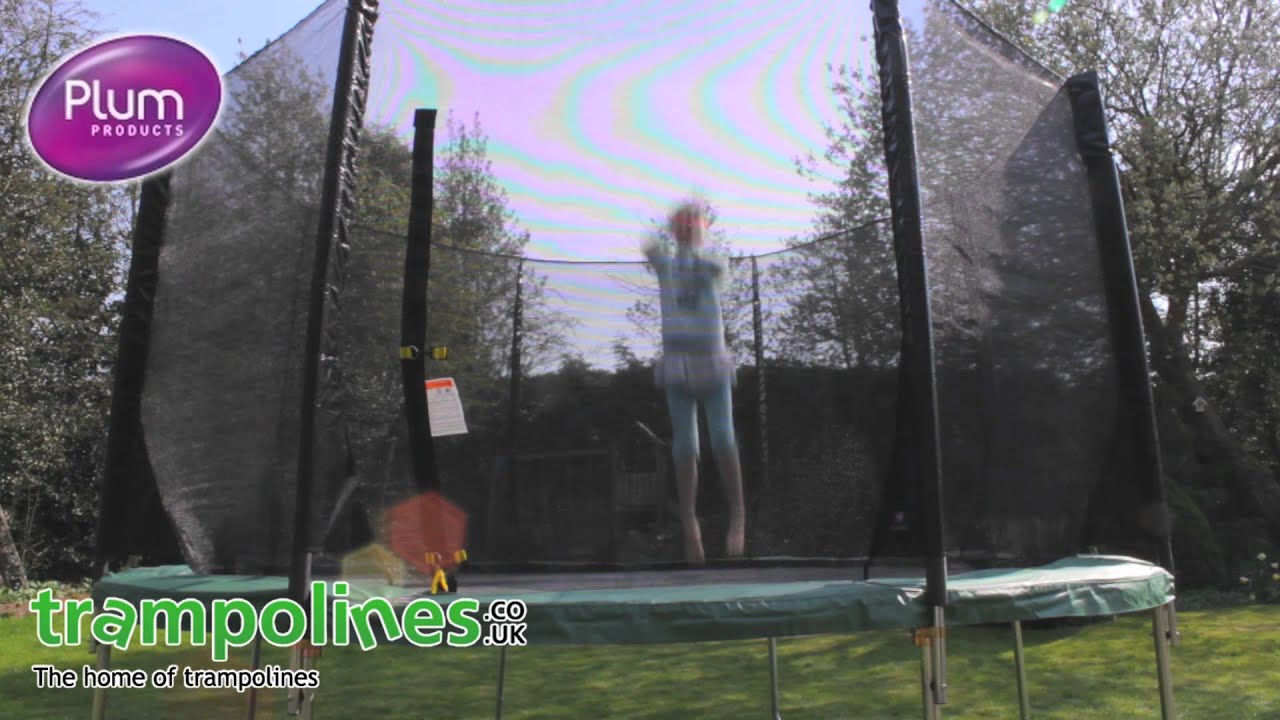 www.trampolines.co.uk Plum Products Space Zone Trampoline and