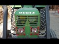 Dmarrage dun tracteur deutz 6006 aprs sa restauration complte  et son quipement forestier
