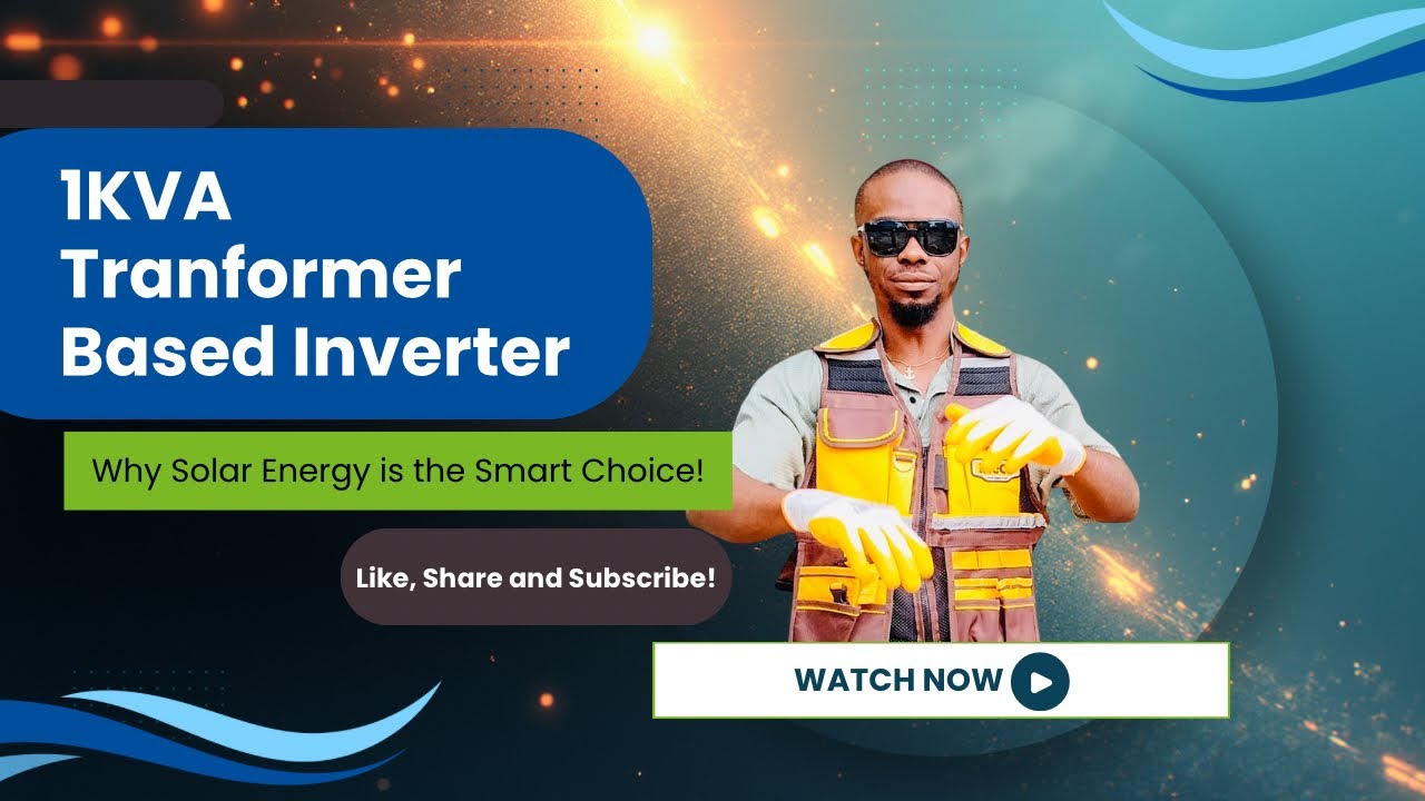 How To Install 1KVA Transformer based Inverter | 6 Pieces of Solar Panels | 2 Tubular battery