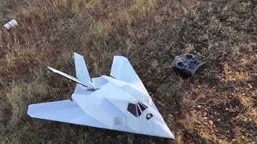 F117 Nighthawk easy build,...  walk around