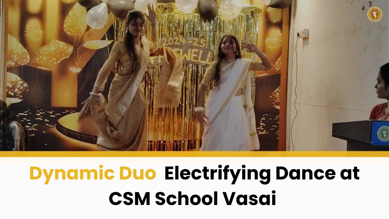 Dynamic Duo Dance | CSM English High School Vasai Farewell Party - YouTube