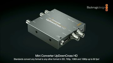 Blackmagic Design Mini Converter UpDownCross HD - NAB 2018 Press Conference