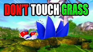 If I Touch Grass in ALL Sonic Games, The Video Ends