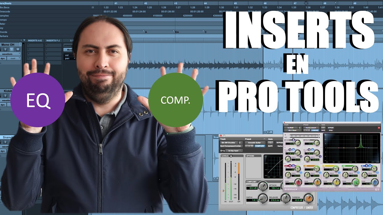 Curso Online - Inserts en Pro Tools /Julio Monroy (Clase 22) - YouTube