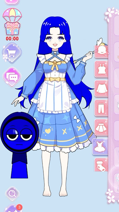 Sprunki Jevin Anime Girl Version #sprunki #incredibox