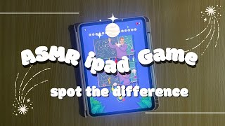 iPad ASMR game 😴🎧 relaxing but tricky — can you see all the differences? 🔍