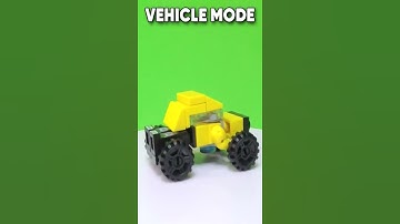 Transformers Bumblebee Customized Minifigure LEGO Bricks Compatible │ Brickollection #shorts