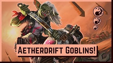 🔥 Mono Red Goblin Aggro! | Aetherdrift Standard! | MTG Arena