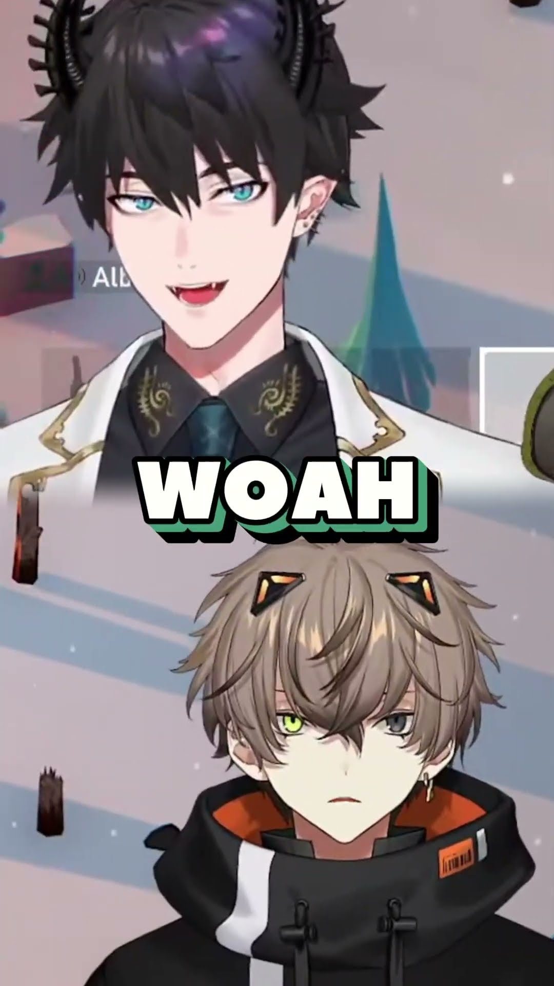 ALBAN'S TOO EXCITED... #shorts #vtuber #nijisanjien #albanknox