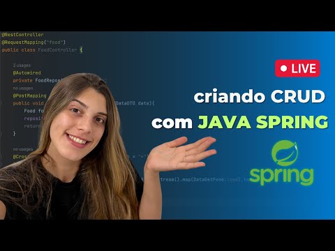 Live Coding:  CRUD com Java Spring - Aprendendo na prática