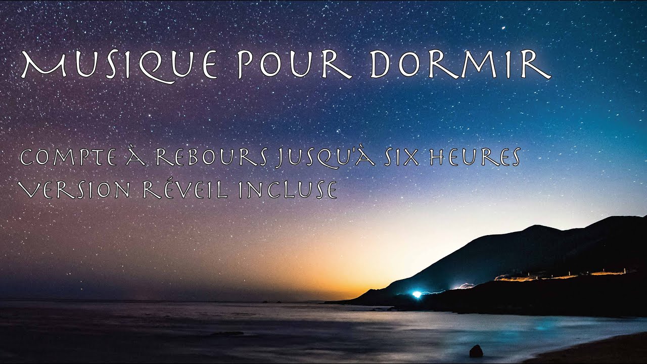 Pas de publicité, six heures de musique pour dormir réveil musique