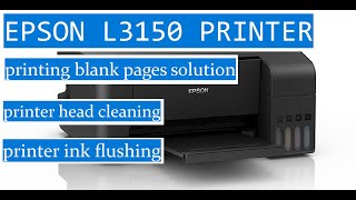 epson l3150 colour printing problem -  epson l3150 head cleaning