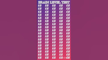 only genius people find 86 in this video #iqtes #brainteaser #activity #funny #quiz #facts