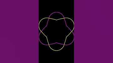 Glissettes of Bézier curves. #pattern #spirograph #mathart #codeart #shorts