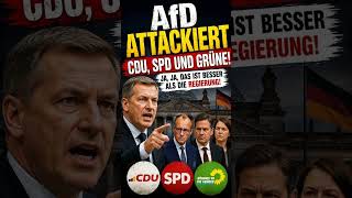 Die AfD rechnet ab ! #politik #innenpolitik #spd #cdu #grüne #debatte #analyse #afd #deutschland
