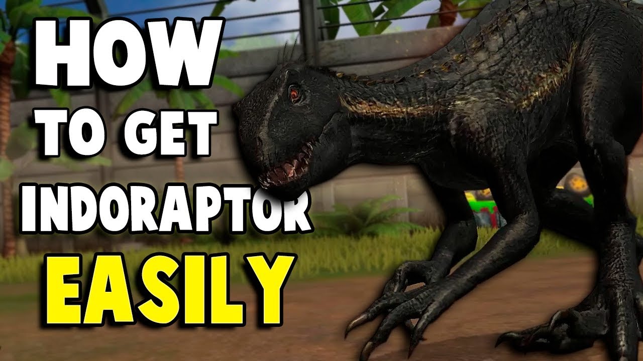 How To Easily Get The Indoraptor!! - Jurassic World: The Game - (Tips  Tricks) | Ep. 175