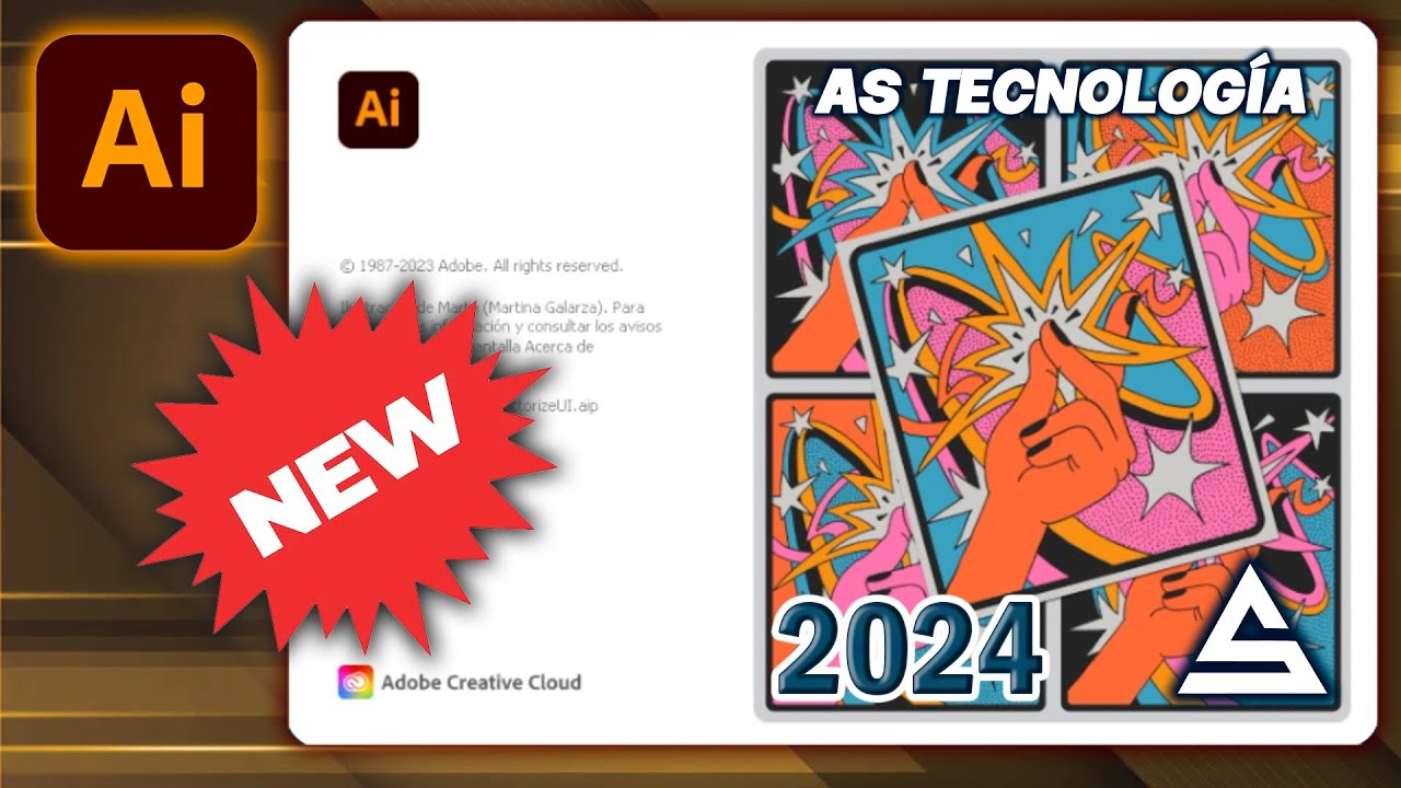 Adobe Illustrator con IA ULTIMA VERSIÓN en 2025 | AS Tecnología - YouTube