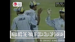 Coca Cola Cup 4th Match England v India at Sharjah, 11 April 1999