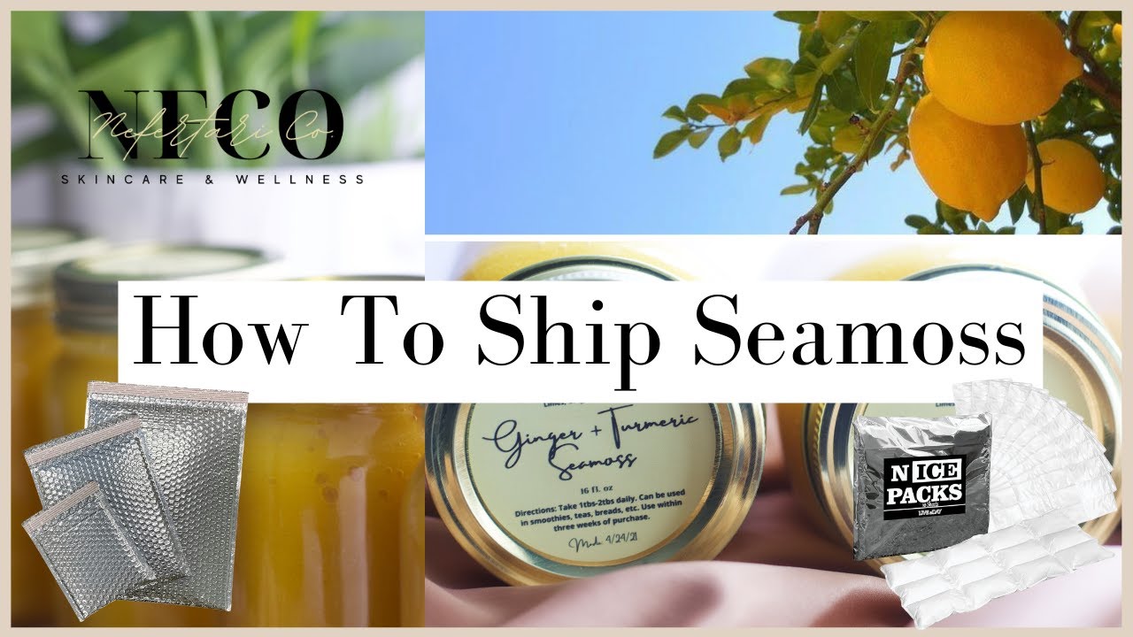 How to Pack and Ship Seamoss Orders | Small Business Vlog