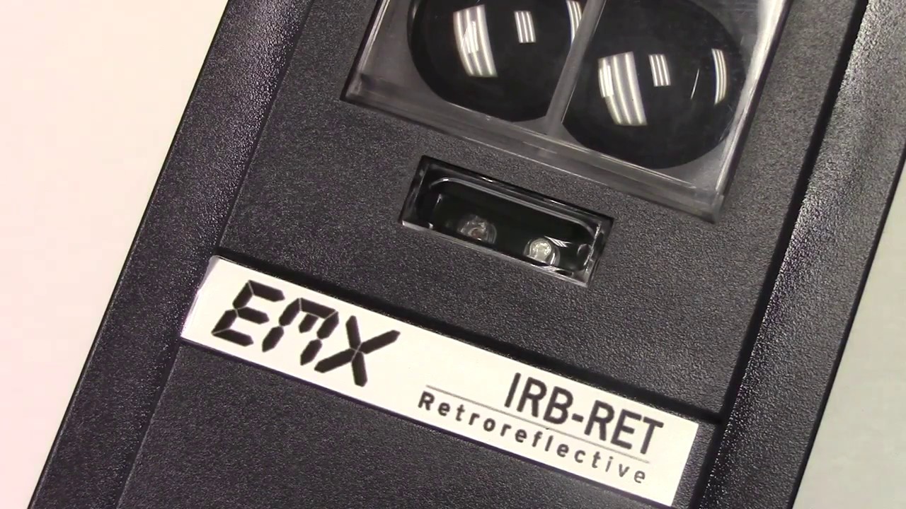 EMX - UL325 Retroreflective Photoeye Monitoring Settings for IRB-RET