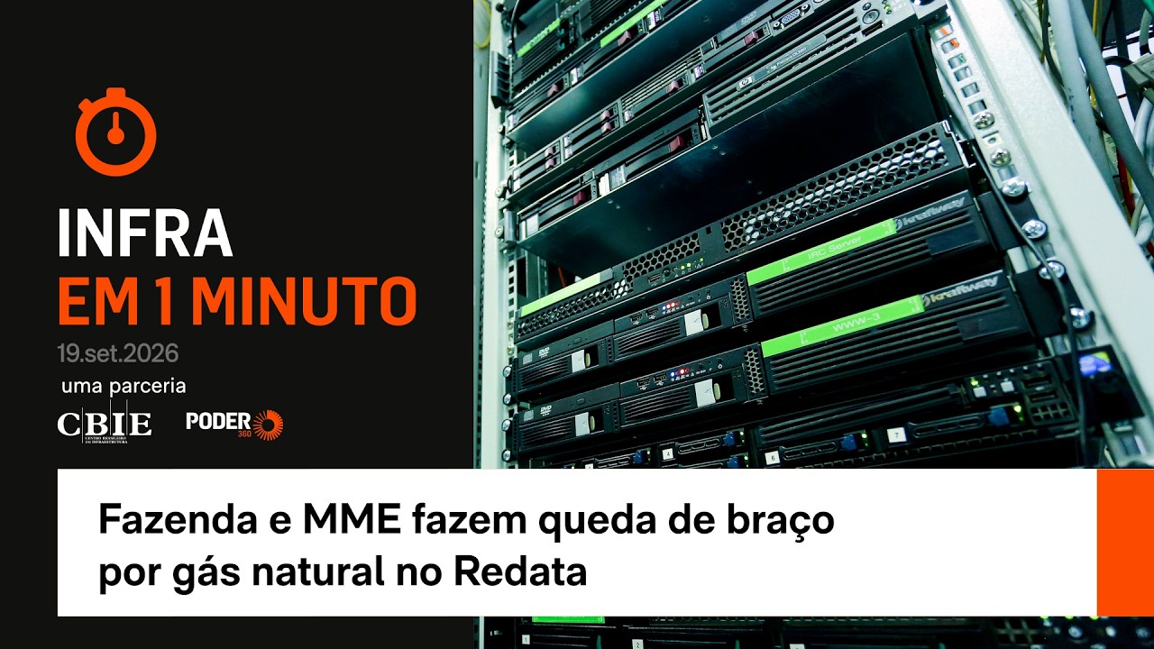 Infra em 1 Minuto: uso de gás em data centers divide governo
