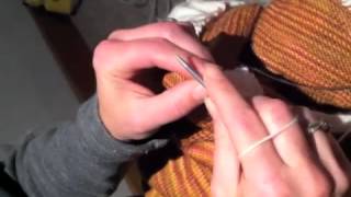 Knitting an Icord Hem