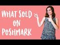 LATEST WHAT SOLD! | Bought GOODWILL OUTLET sold POSHMARK | Thrift To Flip #28
