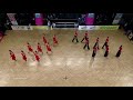 Beautiful dance formation