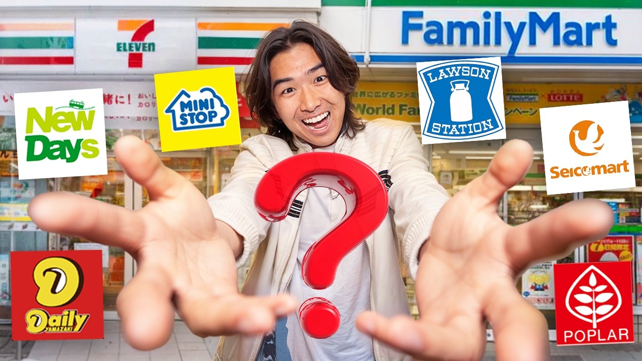 Ranking EVERY Japanese Convenience Store - Which is the BEST?