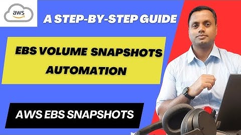 How to Easily Automate EBS Volume Snapshots on AWS. #ebs #snapshot #ebsvolume #awscloud