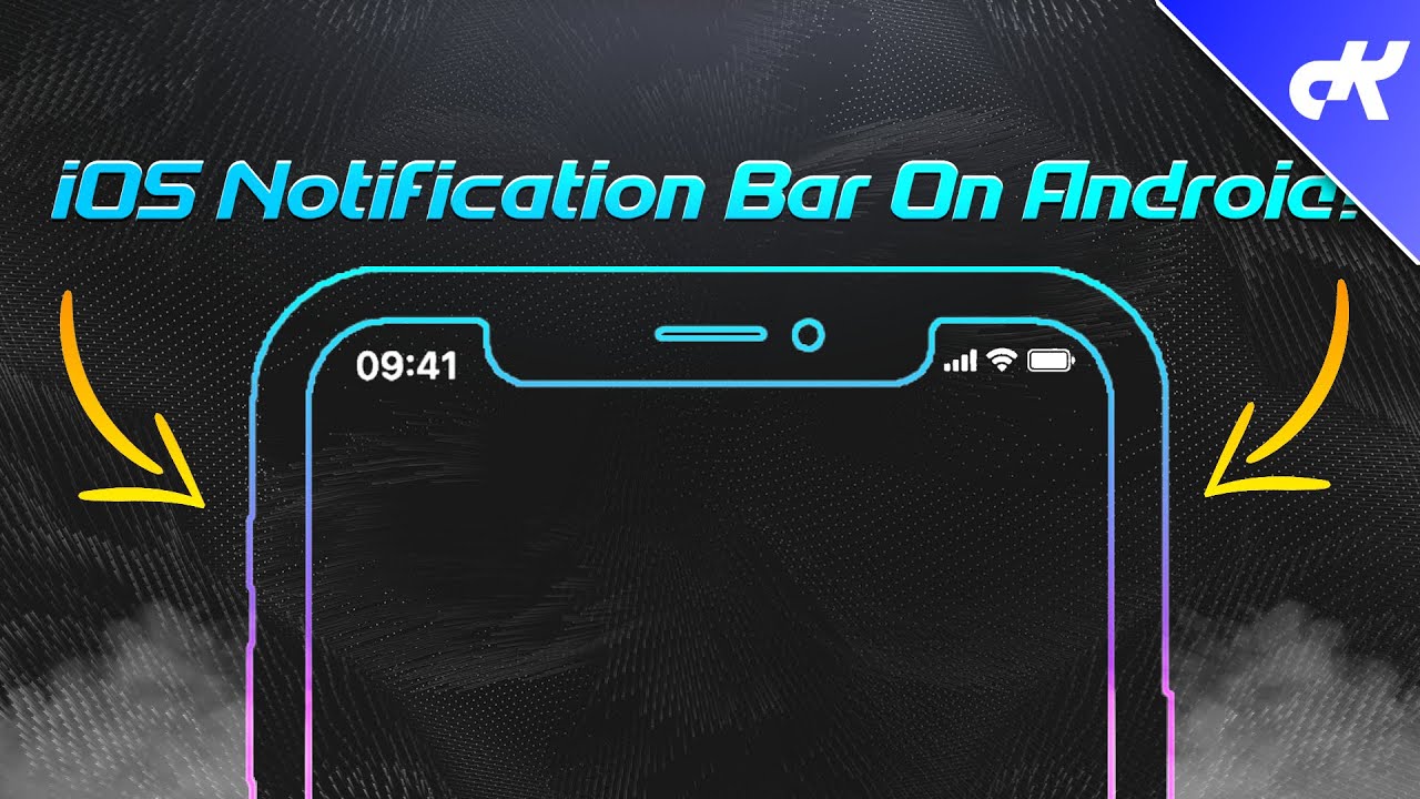 Install iOS 16 Notification Bar On Any Android!