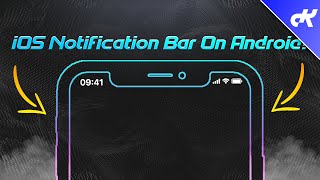 Install iOS 16 Notification Bar On Any Android! screenshot 5