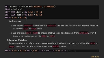 How to Update a Single Row Using Multiple Tables in PostgreSQL