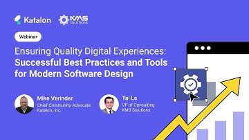 [Webinar] Ensuring Quality Digital Experiences: Best Practices and Tools for Modern Software Design