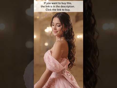 If you want to buy this dress, there is a link in the description, click on it.