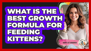 What Is The Best Growth Formula For Feeding Kittens? - Happy Cat Handbook